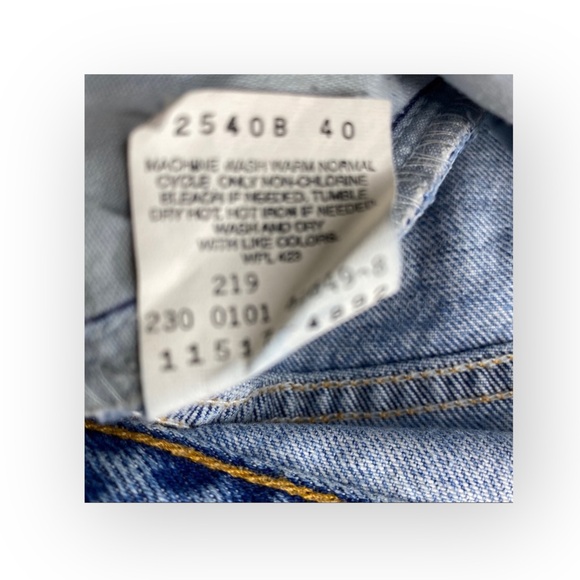 new LF Furst of a Kind ★ Levi's® 517’s® ★ Black Coated Cut Off Denim Shorts ★ - Picture 12 of 16